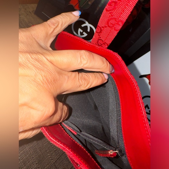 EUC Gucci Very RARE GG Canvas MINI Tote! Soooo Cute!!! - Picture 9 of 14